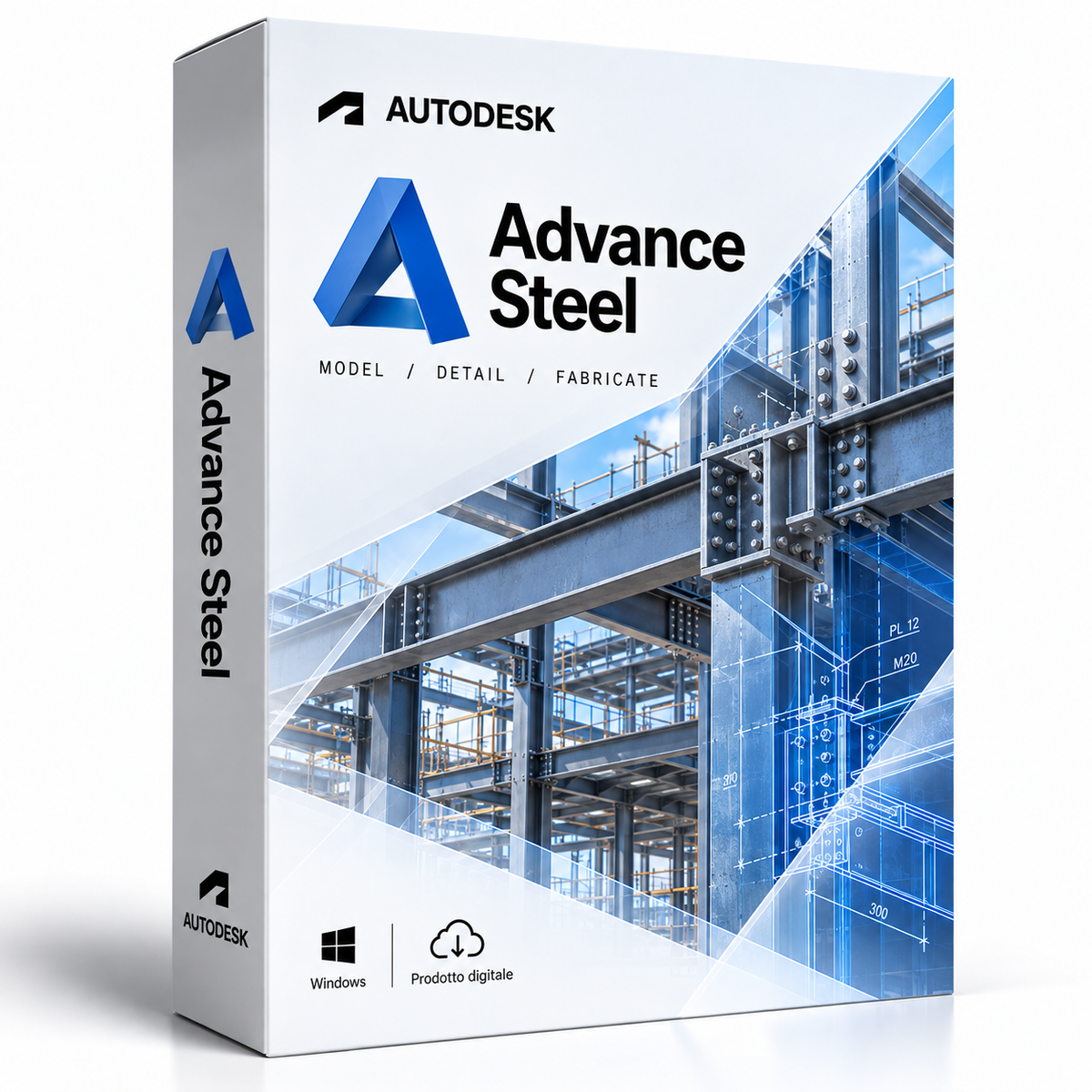 Autodesk Advance Steel - cofanetto digitale