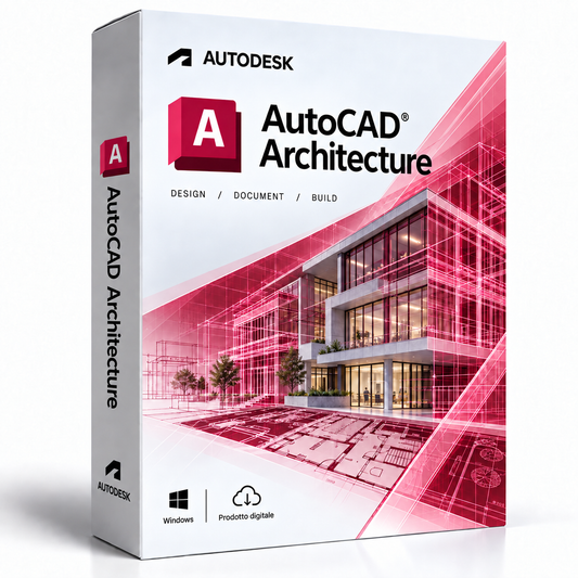 Autodesk AutoCAD Architecture - cofanetto rosso