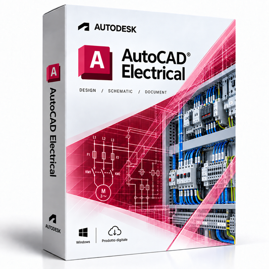 Autodesk AutoCAD Electrical - cofanetto rosso