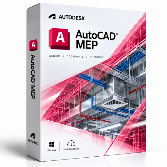 Autodesk AutoCAD MEP - cofanetto rosso