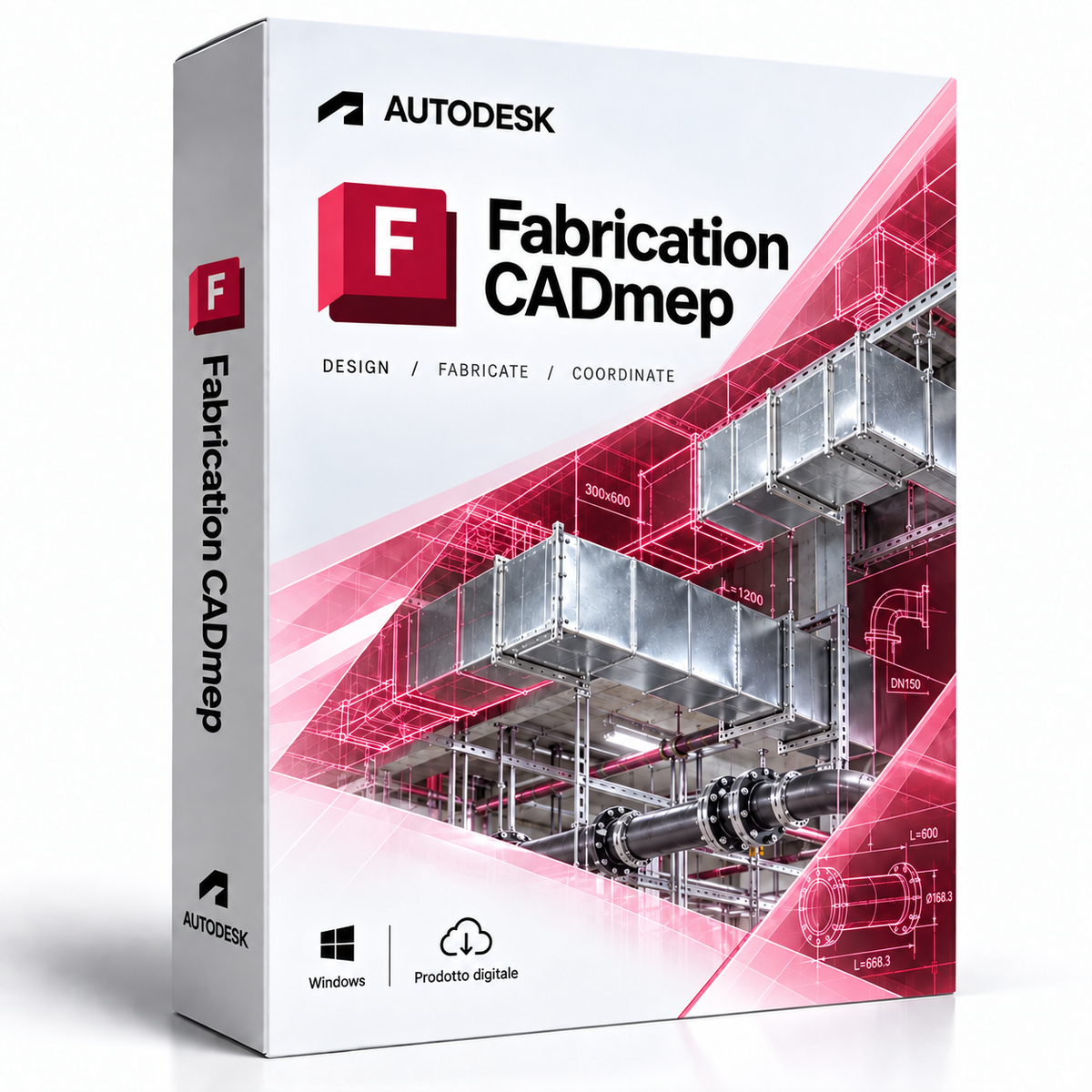 Autodesk Fabrication CADmep - cofanetto palette rossa