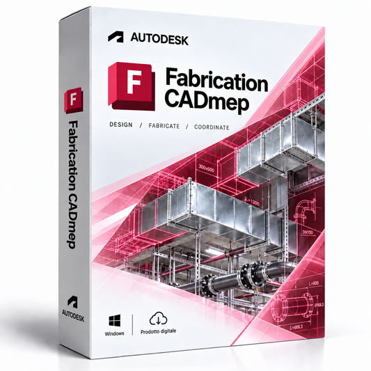 Autodesk Fabrication CADmep - cofanetto palette rossa
