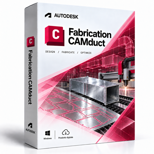 Autodesk Fabrication CAMduct - cofanetto rosso