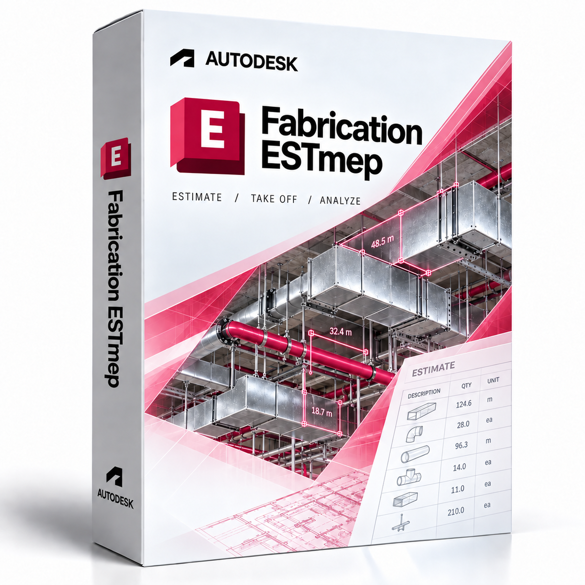 Autodesk Fabrication ESTmep - cofanetto rosso
