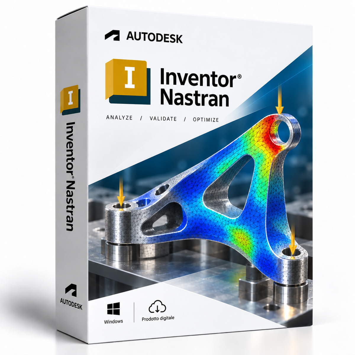 Autodesk Inventor Nastran - cofanetto digitale