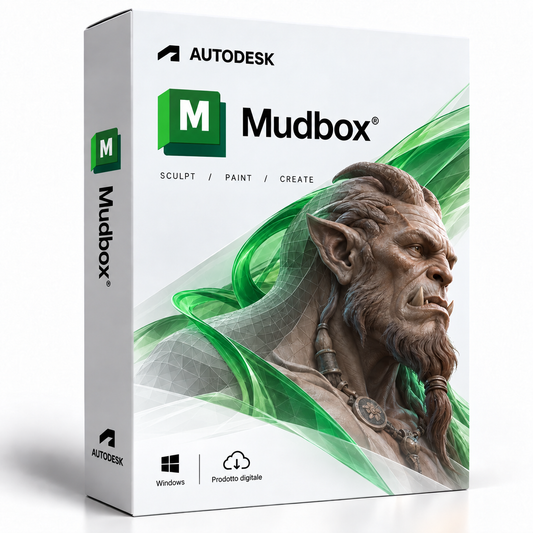 Autodesk Mudbox - cofanetto verde