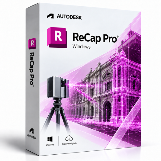 Autodesk ReCap Pro Windows - cofanetto magenta