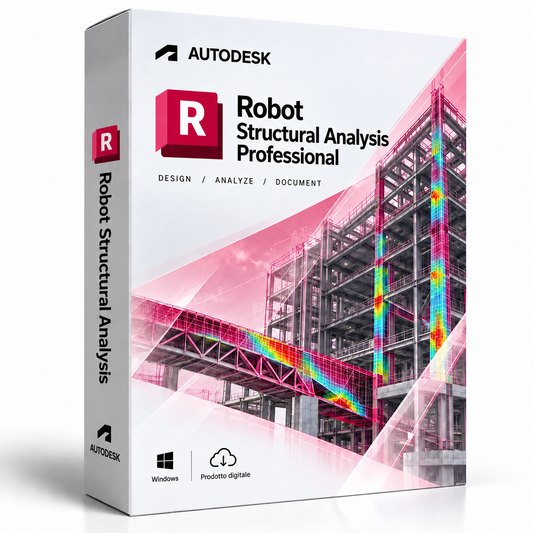 Autodesk Robot Structural Analysis Professional - cofanetto palette rossa