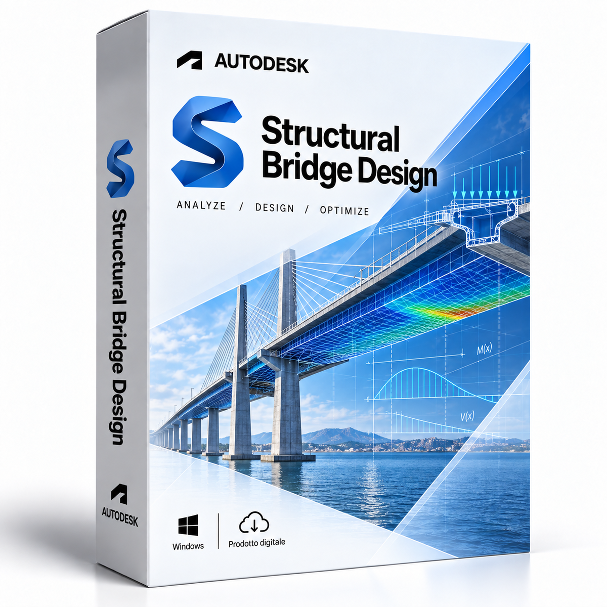 Autodesk Structural Bridge Design - cofanetto digitale